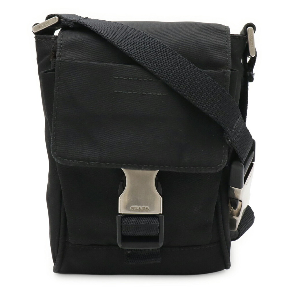 PRADA Leather Pochette Shoulder Bag - Picture 1 of 10